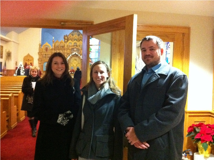 Jen, Kerri and Pete11 from Nativity Feast at St. John's