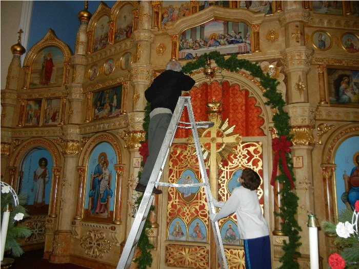 Bob and Casey5 from Nativity Feast at St. John's