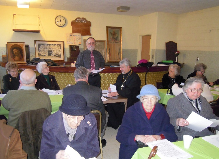 Photo 1 from Annual Parish Meeting held on February 20, 2011
