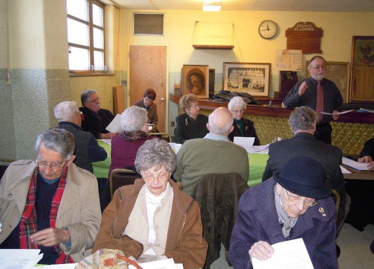 Photo 3 from Annual Parish Meeting held on February 20, 2011