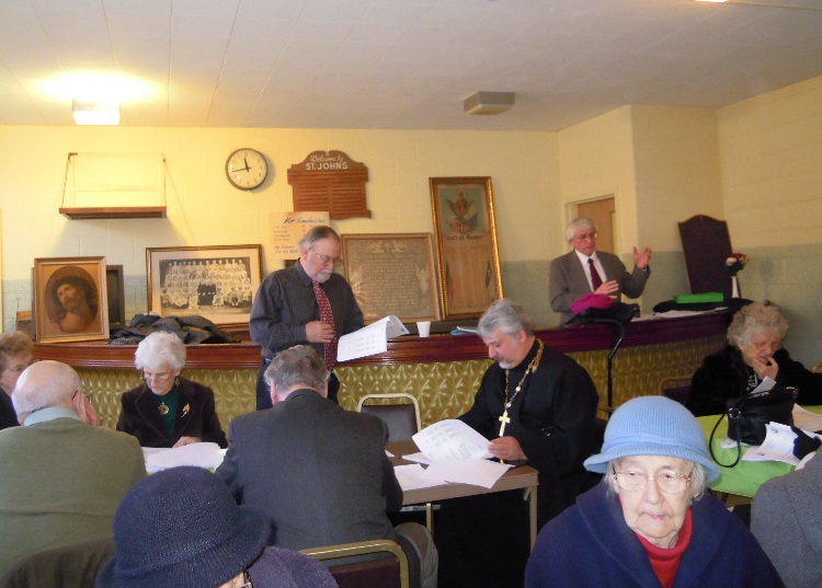 Bob Czech - Budget Report5 from Annual Parish Meeting held on February 20, 2011