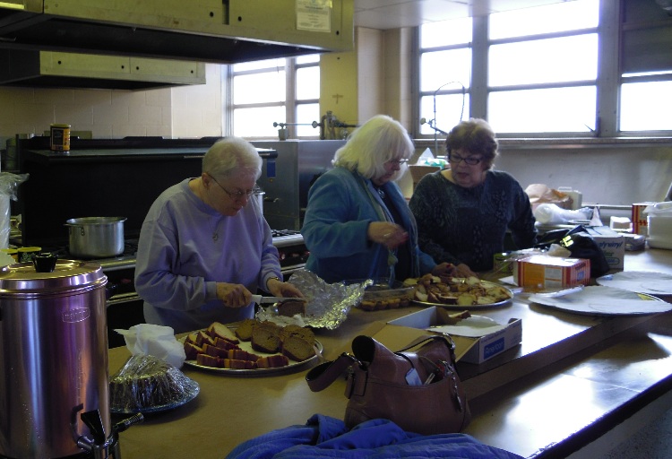 Help in the Kitchen5 from Bishop Alejo's Visit on Saturday