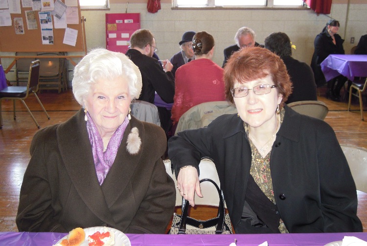 Eva and Andrea25 from Bishop Alejo's Visit on Sunday