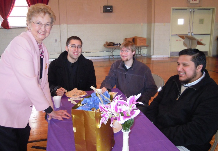 Anna Mae and Guests27 from Bishop Alejo's Visit on Sunday