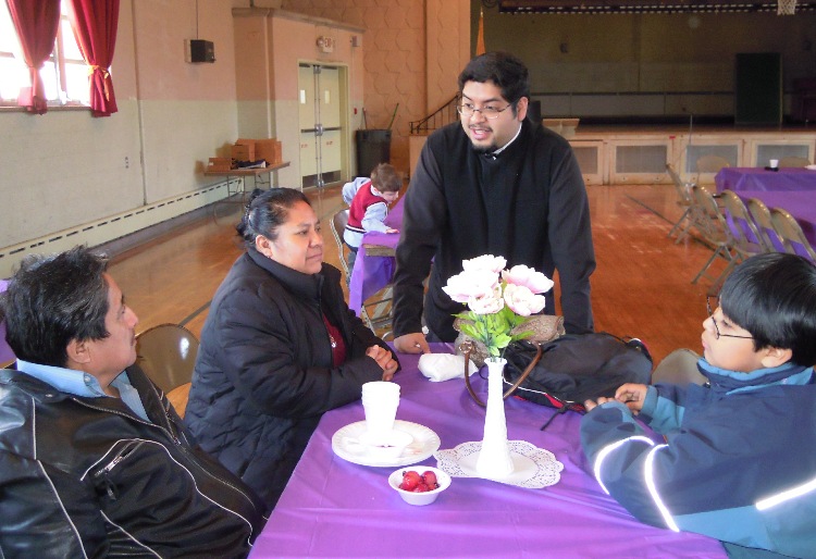 Abraham and Guests29 from Bishop Alejo's Visit on Sunday