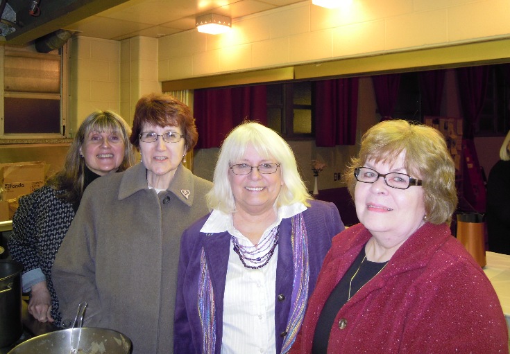 Betty, Andrea, Cathy and Peggy15 from Pre-Sanctified Liturgy at St. John's