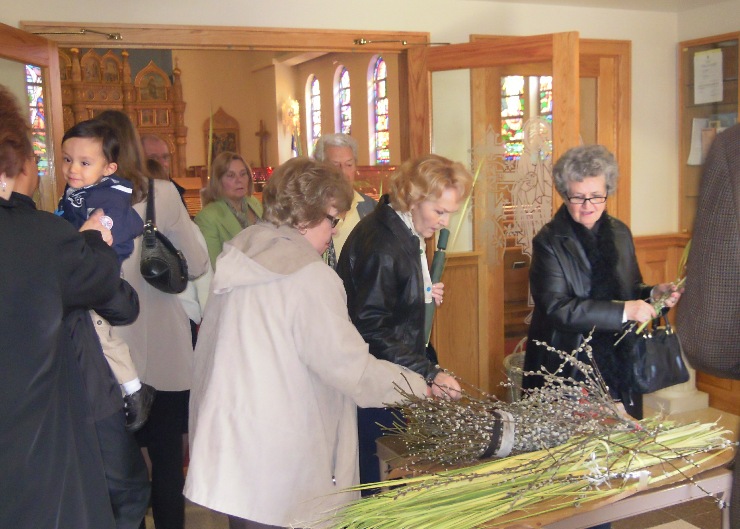 Astrid joining the group.....6 from Palm Sunday