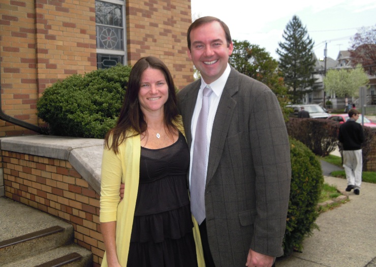 Vlad and wife Stephanie...13 from Christ is Risen!  Indeed He is Risen!