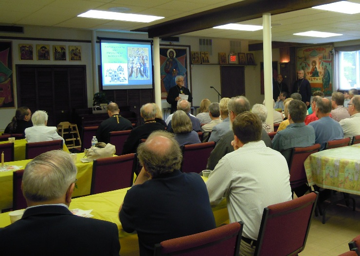 Fr. Lickwar introduces the program.....1 from Parish Growth and Management Workshop