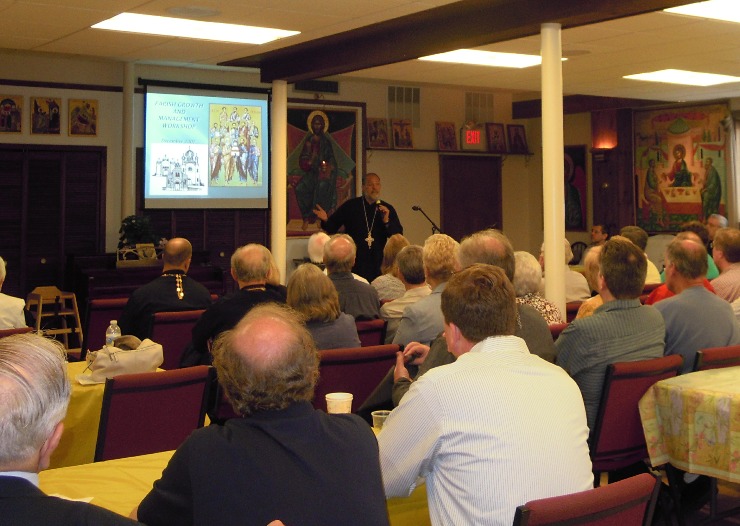 Fr. Atty with visuals.....2 from Parish Growth and Management Workshop