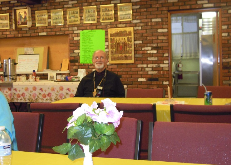 Fr. Nehrebecki listening....9 from Parish Growth and Management Workshop
