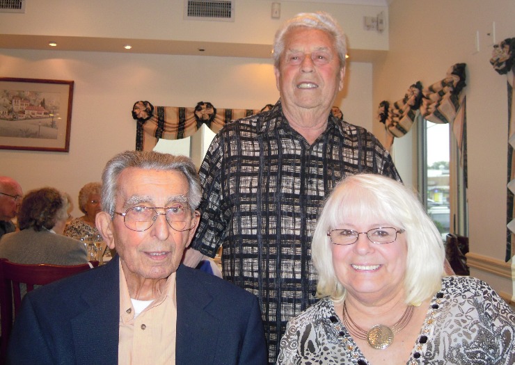 Peter, Mr. Royer and Kathy...9 from Annual Trustees' Dinner
