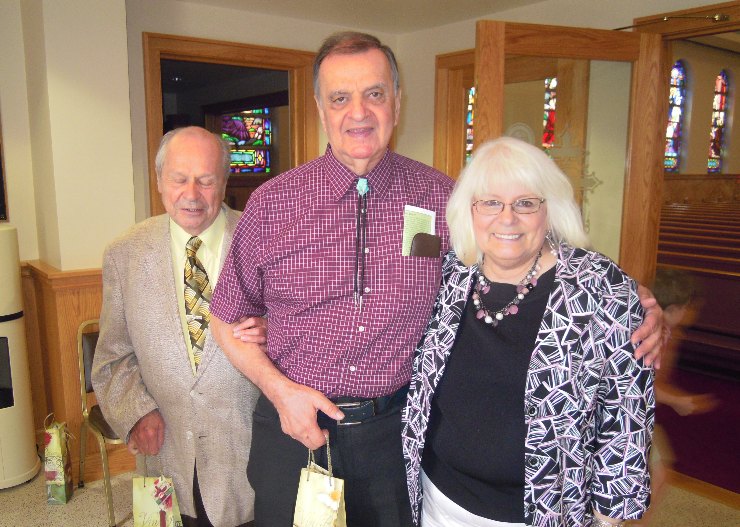 Ed, John and Kathy.....4 from Father's Day