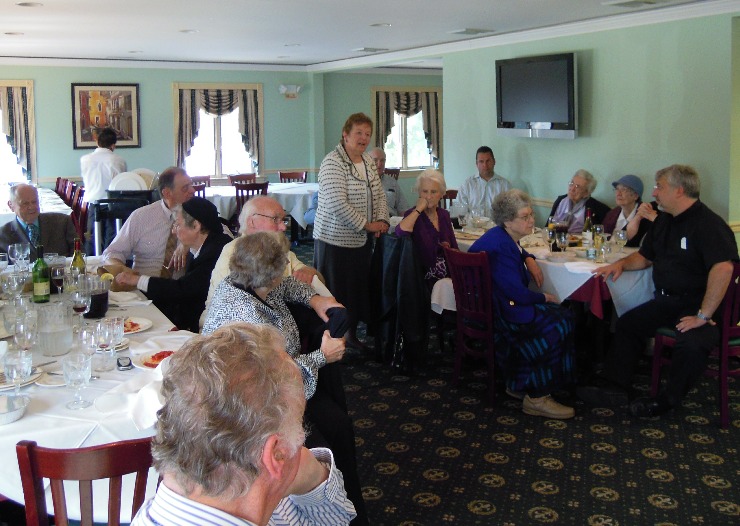 Marge from Bayonne R Club with Tribute...8 from "O" Club Luncheon