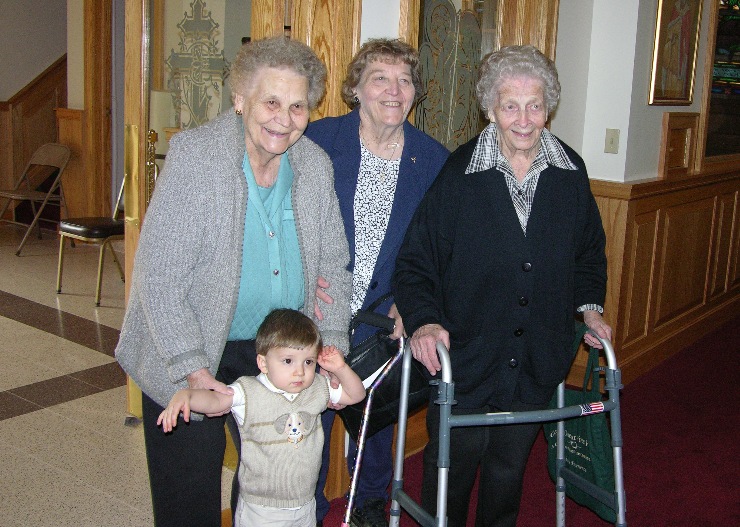 With Sisters Ann and Effie and Little Daniel...6 from Mary Firmender, May Her Memory be Eternal!