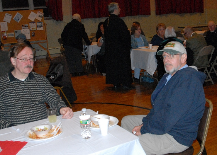 Dennis and Friend....2 from St. Andrew & St. Nicholas Vespers at St. John's Church