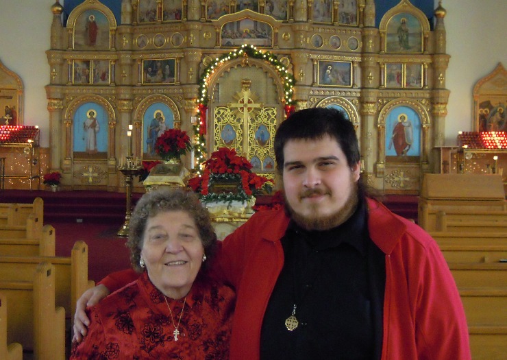 Effie and John...8 from Christmas at St. John's