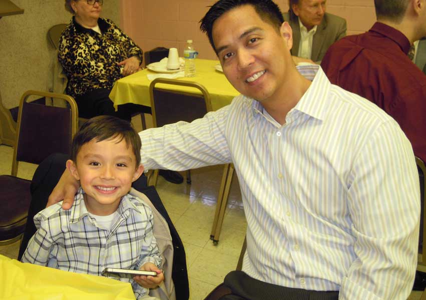 Nicholas and Dad....12 from Christ is Risen!  Indeed He is Risen!