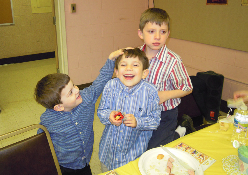 Happy Brothers....13 from Christ is Risen!  Indeed He is Risen!