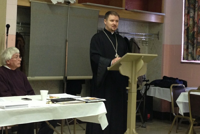Annual Parish Meeting in February ...8 from Fr. Igor, Mat. Anna and family here at St. John's