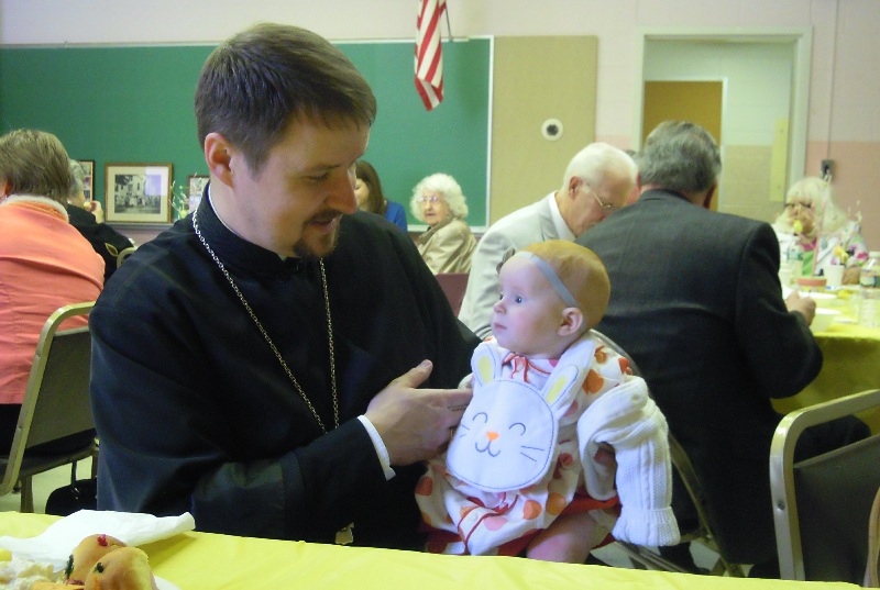 Pascha Luncheon ...23 from Fr. Igor, Mat. Anna and family here at St. John's