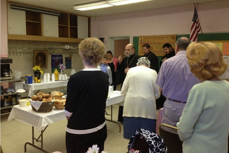 His Grace, Bishop Michael on Ascension ...36 from Fr. Igor, Mat. Anna and family here at St. John's