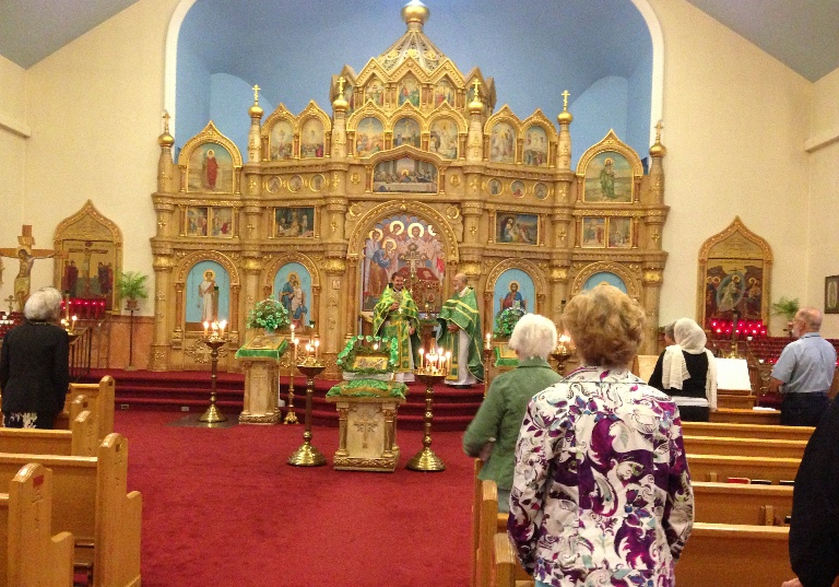 Holy Spirit Day with Fr. Nehrebecki ...37 from Fr. Igor, Mat. Anna and family here at St. John's