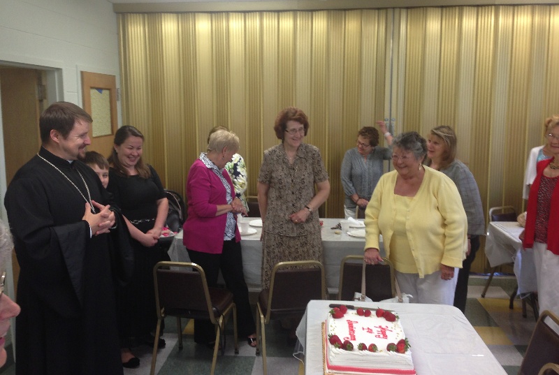 Happy Anniversary ...46 from Fr. Igor, Mat. Anna and family here at St. John's