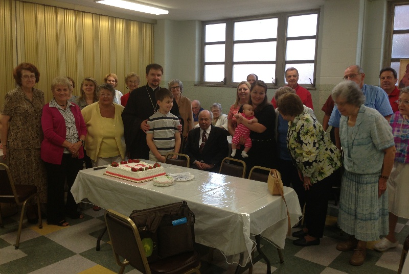 Happy Anniversary ...48 from Fr. Igor, Mat. Anna and family here at St. John's