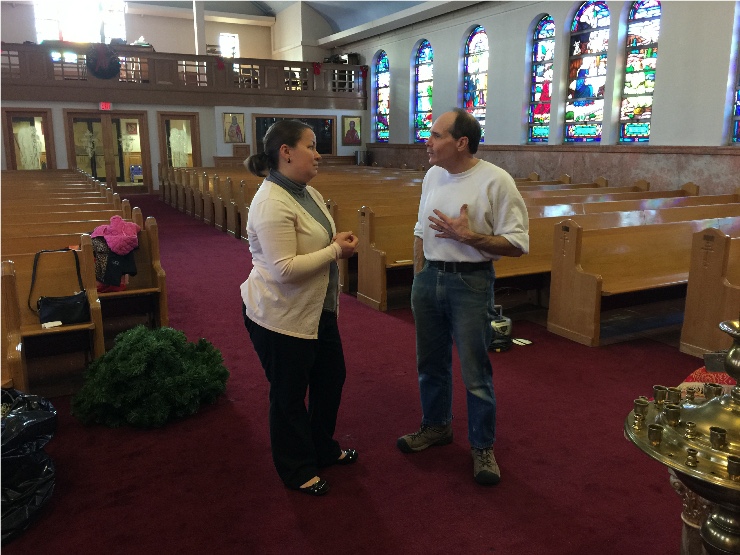 Photo 12 from Decorating the Church for the Nativity of Our Lord and Savior