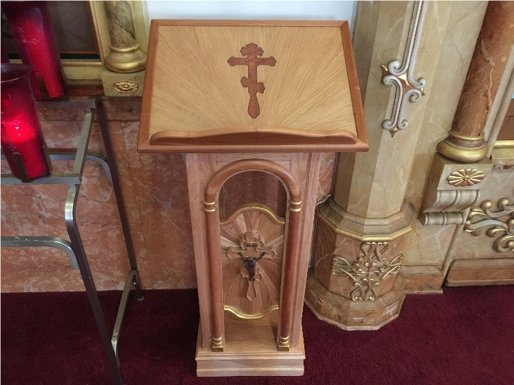 Photo 2 from Our New Confessional Stand