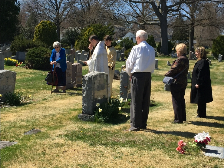 Photo 13 from Blessing of Graves at East Ridgelawn Cemetery