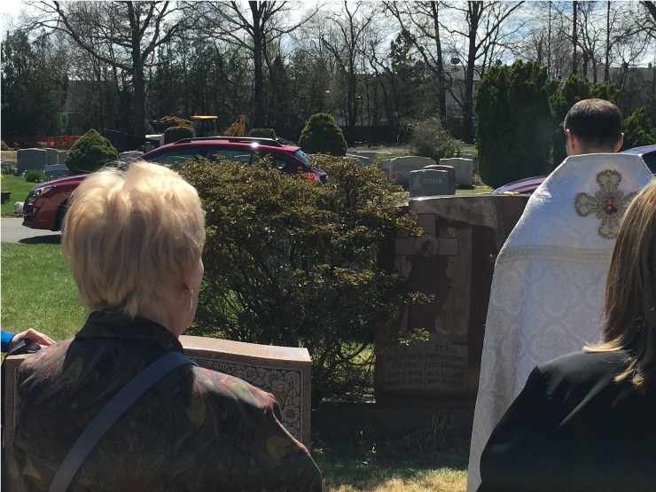 Photo 7 from Blessing of Graves at East Ridgelawn Cemetery
