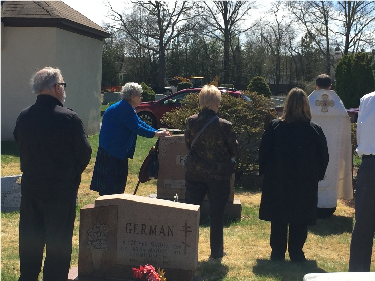 Photo 10 from Blessing of Graves at East Ridgelawn Cemetery