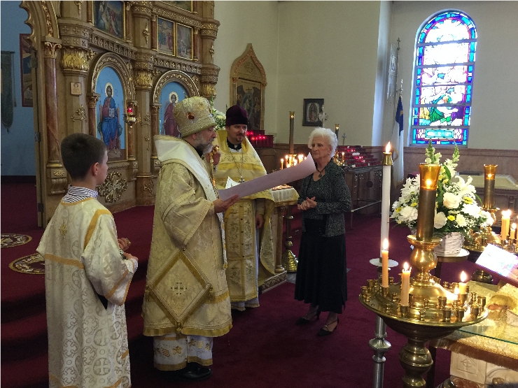 Photo 25 from Fr. Igor, Mat. Anna, Maxim and Sofia Looking Back