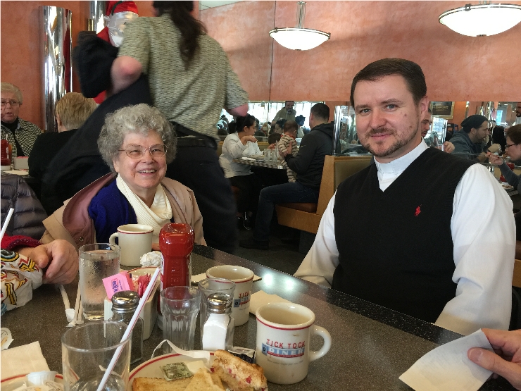 Photo 2 from Fr. Igor, Mat. Anna, Maxim and Sofia Looking Back