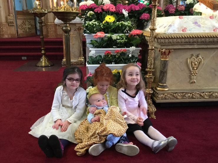 Photo 36 from Fr. Igor, Mat. Anna, Maxim and Sofia Looking Back