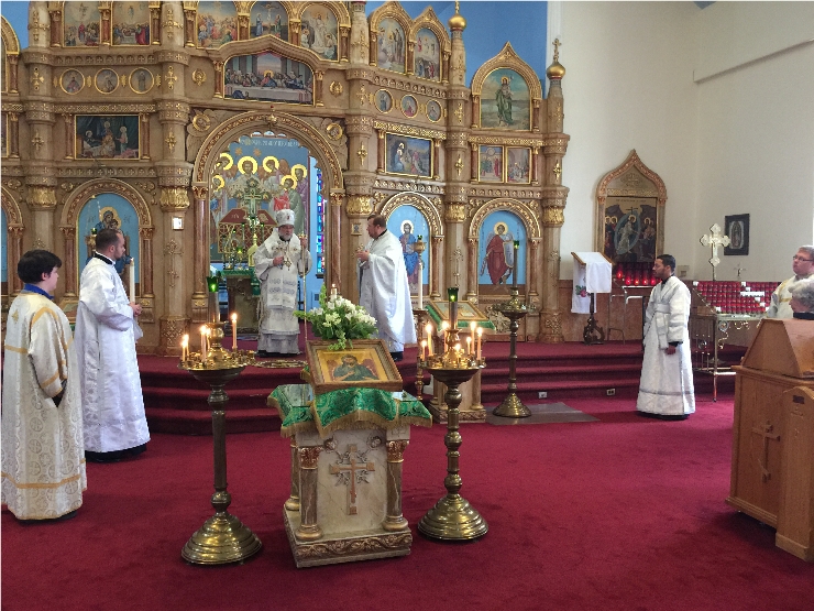 Archbishop Michael Visits St. John's13 from His Eminence, Archbishop Michael Visits St. John's